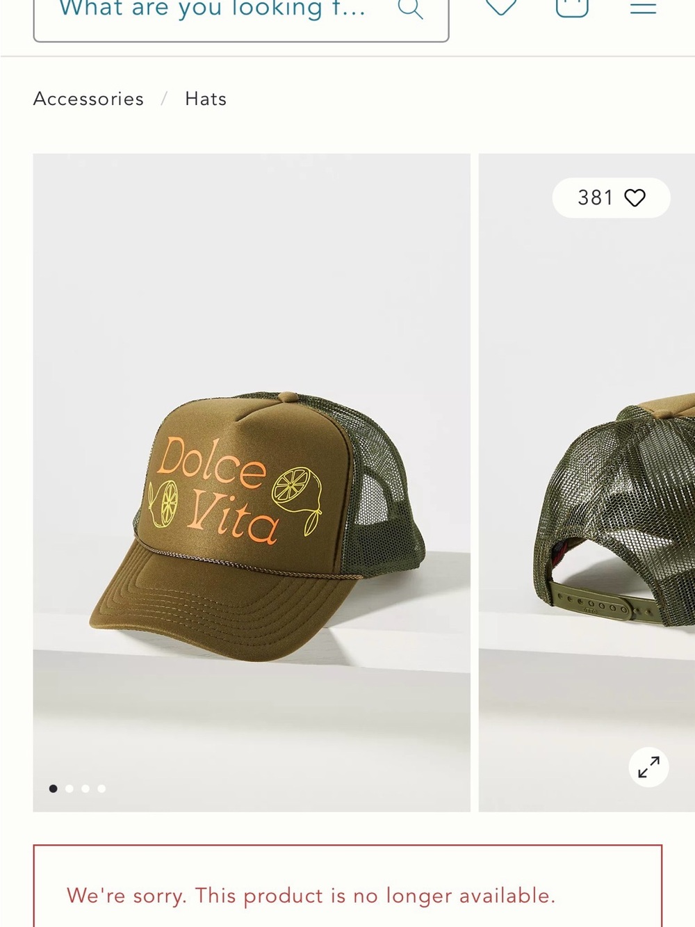 NWT-YELLOW Anthropologie- Ascot + Hart-Trucker Hat